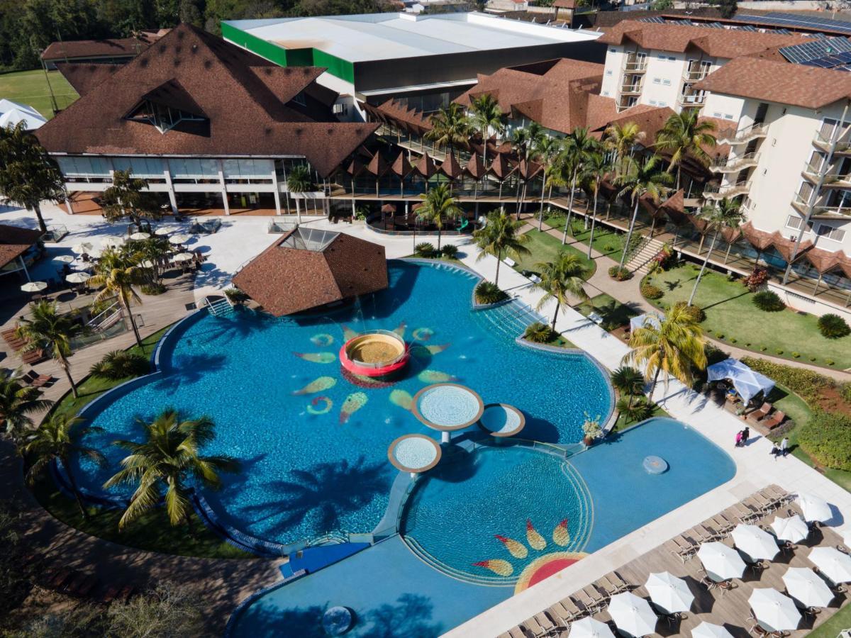 Recanto Cataratas - Thermas, Resort E Convention Фос-ду-Игуасу Экстерьер фото Aerial view of the resort