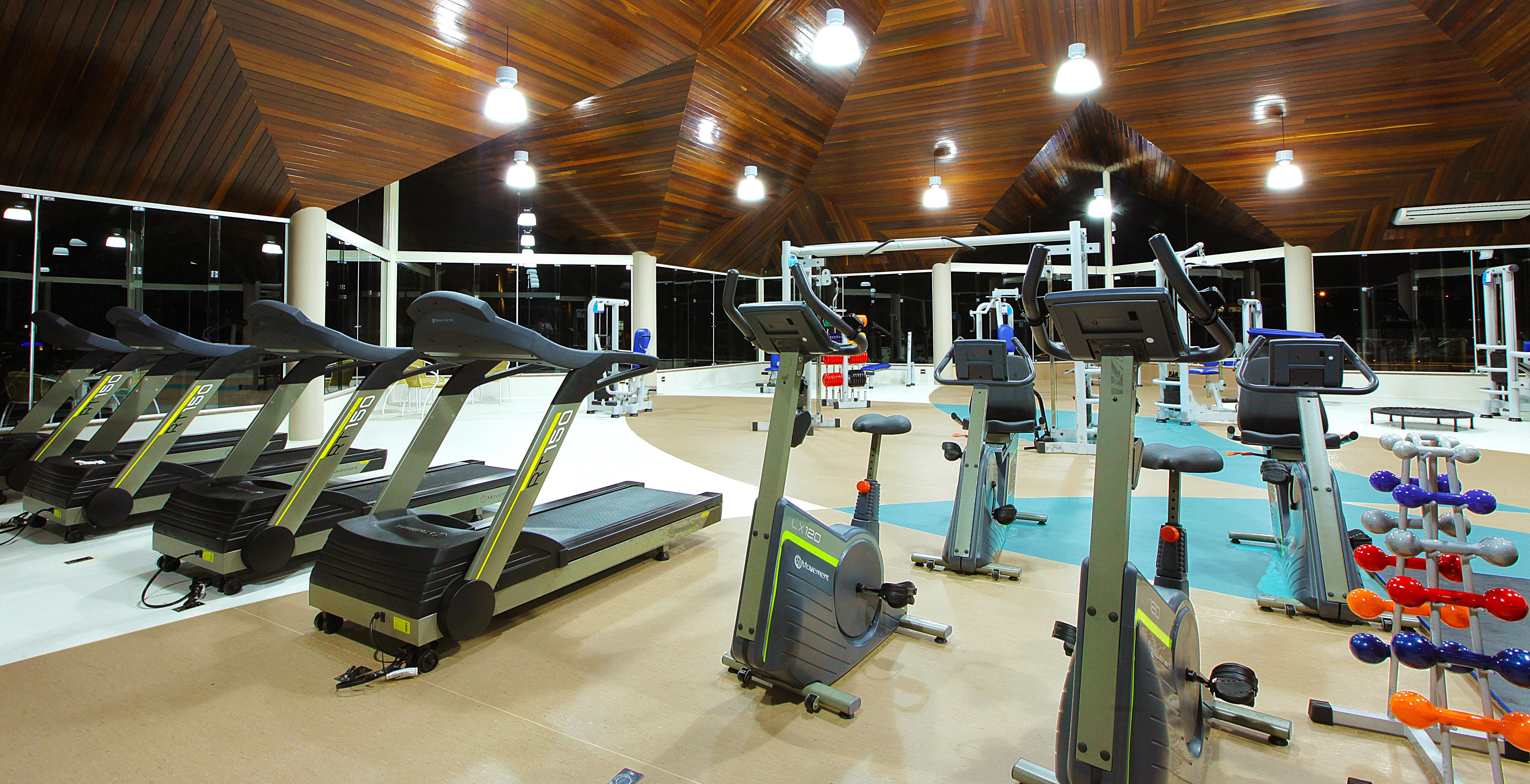 Recanto Cataratas - Thermas, Resort E Convention Фос-ду-Игуасу Экстерьер фото A gym